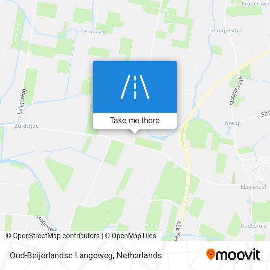 Oud-Beijerlandse Langeweg map