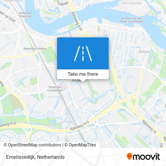 Emelissedijk map