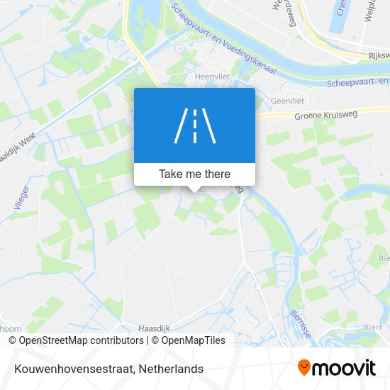 Kouwenhovensestraat map