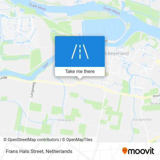 Frans Halsstraat map