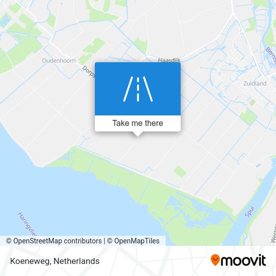 Koeneweg map