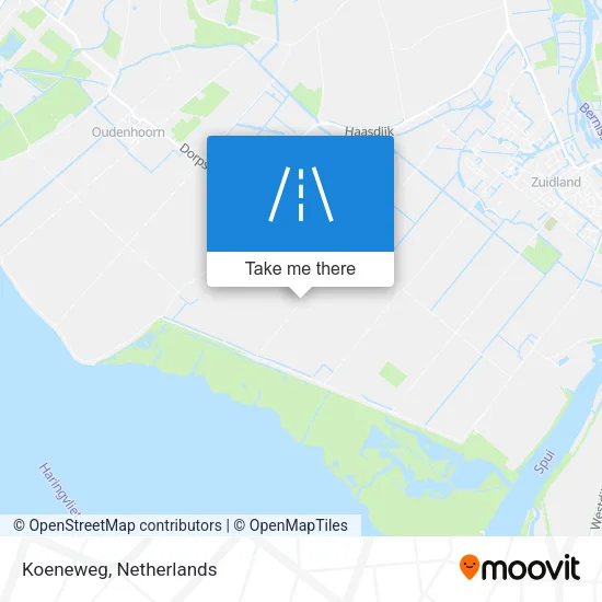 Koeneweg Karte