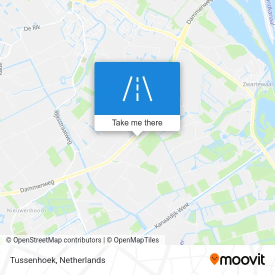 Tussenhoek map