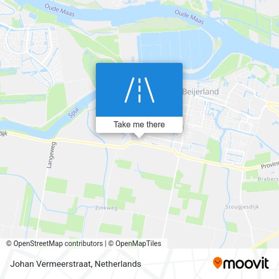 Johan Vermeerstraat map