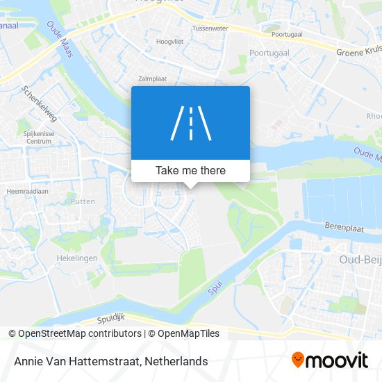 Annie Van Hattemstraat Karte