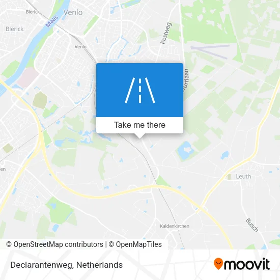 Declarantenweg map