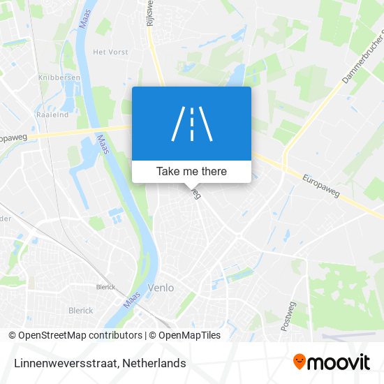 Linnenweversstraat Karte