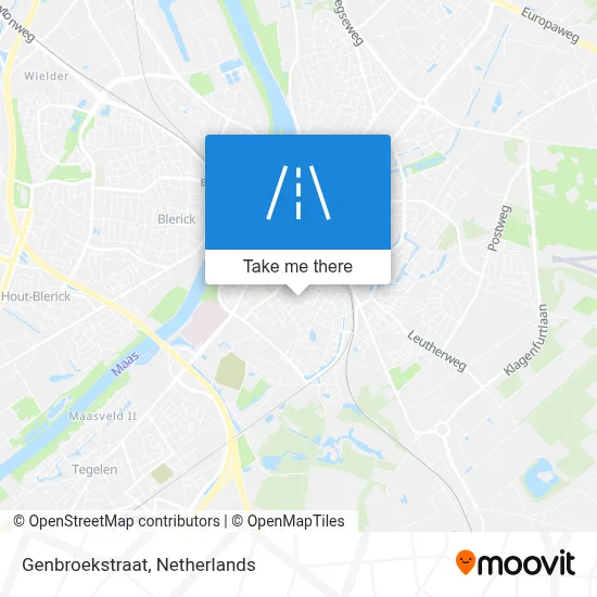 Genbroekstraat map