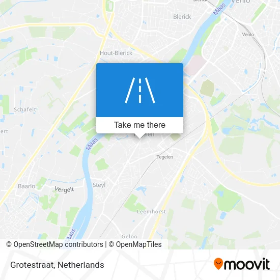 Grotestraat map