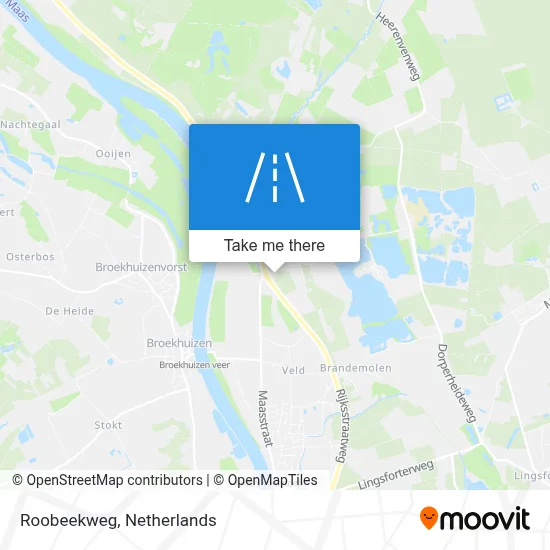 Roobeekweg map