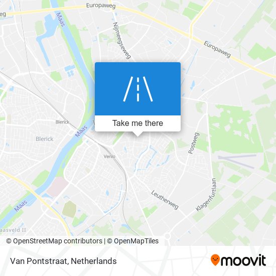 Van Pontstraat map