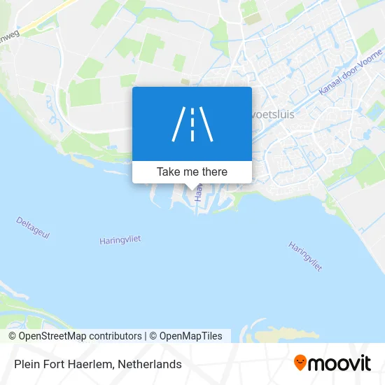 Plein Fort Haerlem map