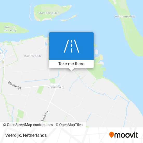 Veerdijk map