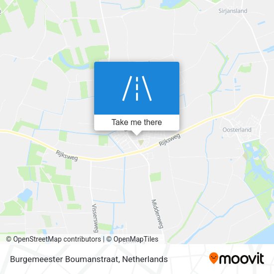 Burgemeester Boumanstraat map