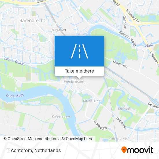 'T Achterom map