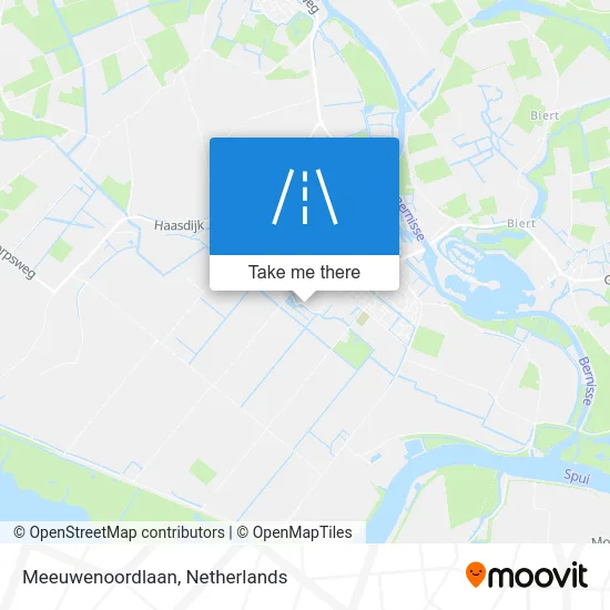 Meeuwenoordlaan map