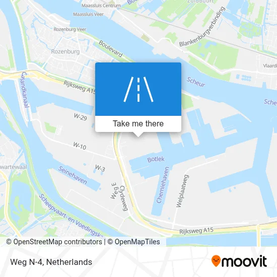 Weg N-4 map