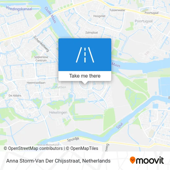 Anna Storm-Van Der Chijsstraat map