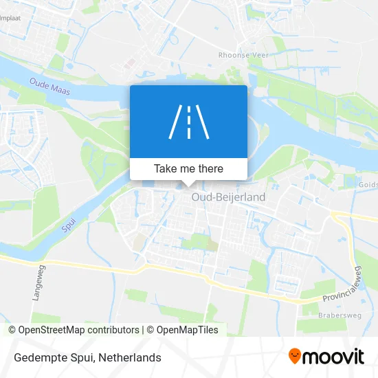 Gedempte Spui map