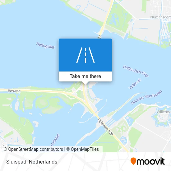 Sluispad map