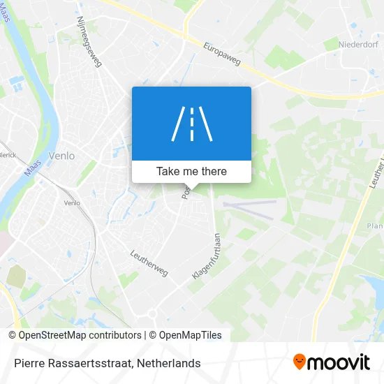 Pierre Rassaertsstraat map