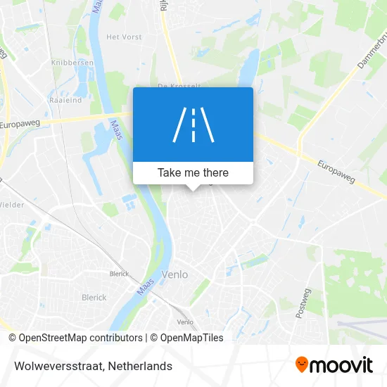 Wolweversstraat map