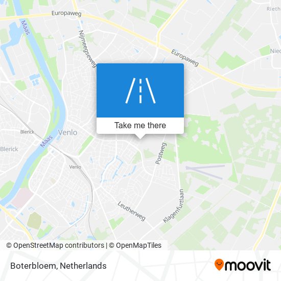 Boterbloem map