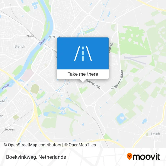 Boekvinkweg map