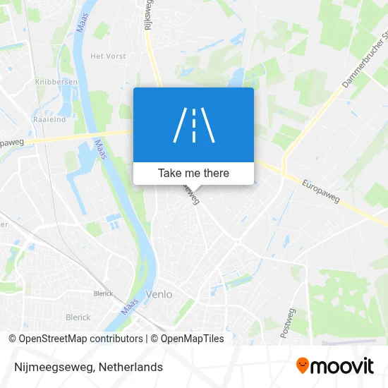 Nijmeegseweg map