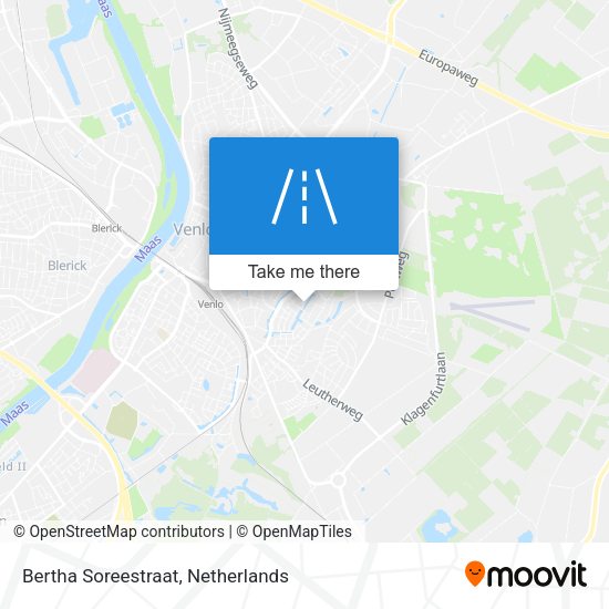Bertha Soreestraat map