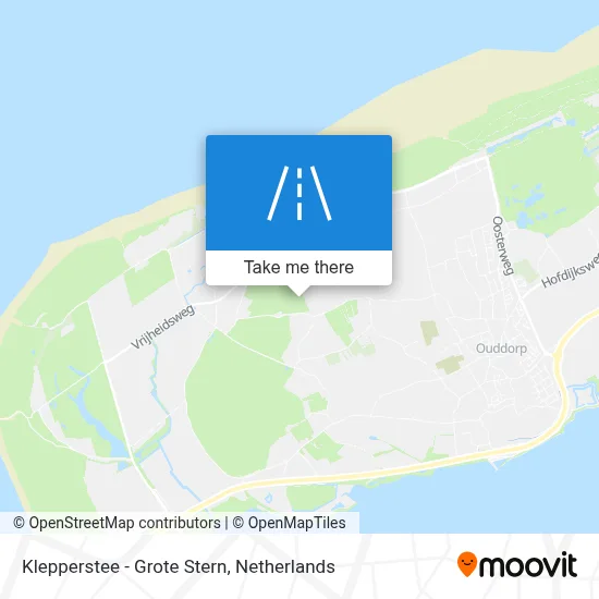 Klepperstee - Grote Stern map