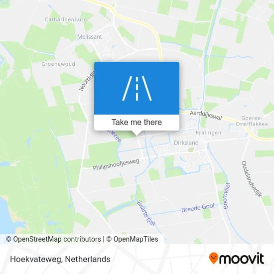 Hoekvateweg map