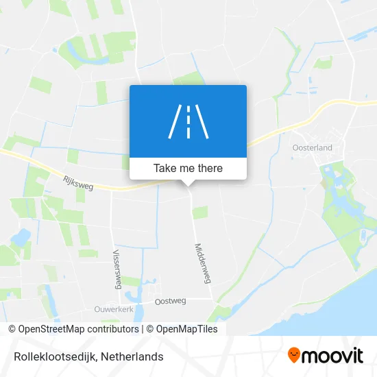 Rolleklootsedijk Karte