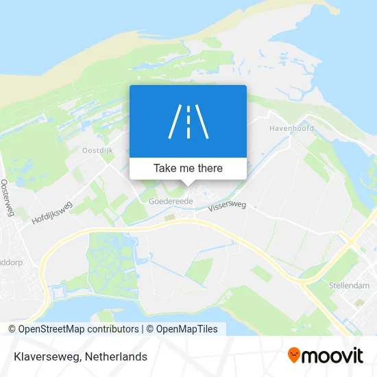 Klaverseweg map