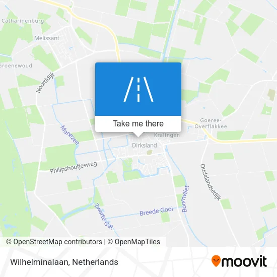 Wilhelminalaan map