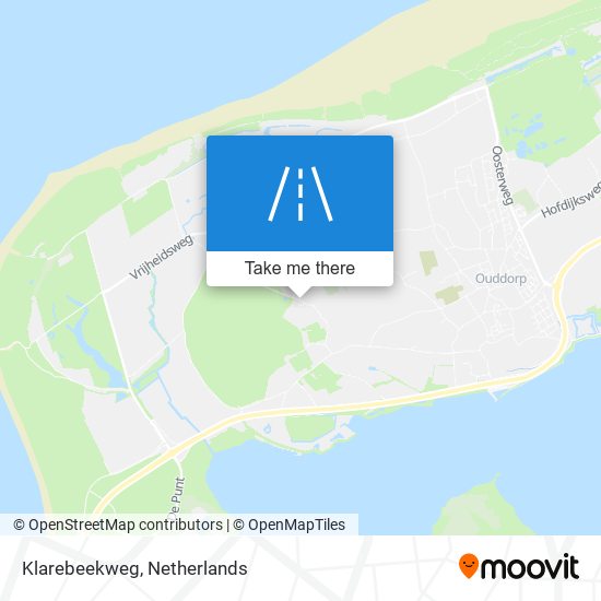 Klarebeekweg map