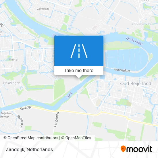 Zanddijk map