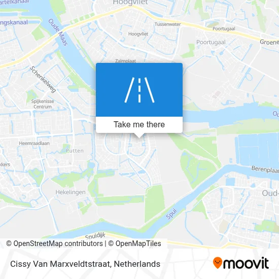 Cissy Van Marxveldtstraat map
