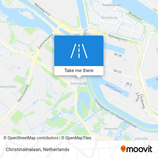 Christinalnalaan map