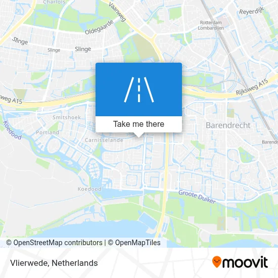 Vlierwede map