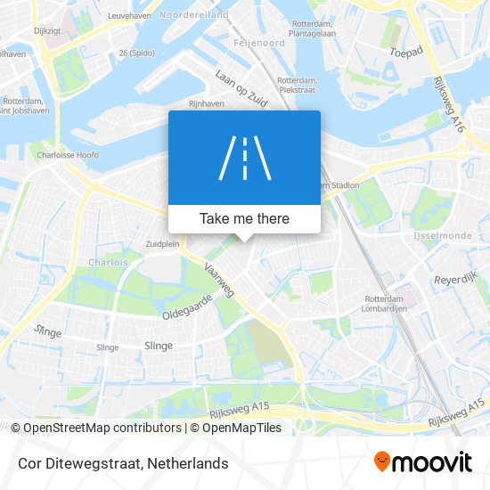 Cor Ditewegstraat map