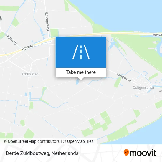 Derde Zuidboutweg map