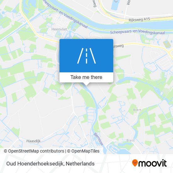 Oud Hoenderhoeksedijk map