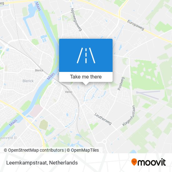 Leemkampstraat Karte
