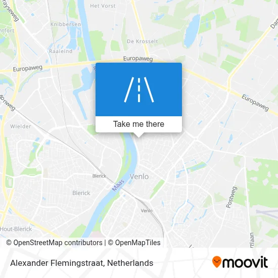 Alexander Flemingstraat map