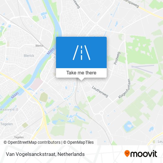 Van Vogelsanckstraat Karte