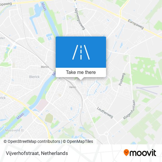 Vijverhofstraat map