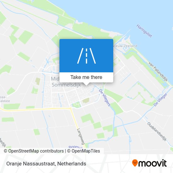 Oranje Nassaustraat map