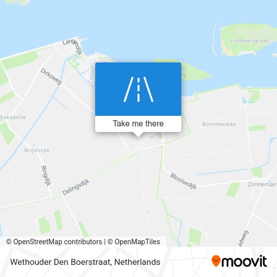 Wethouder Den Boerstraat map