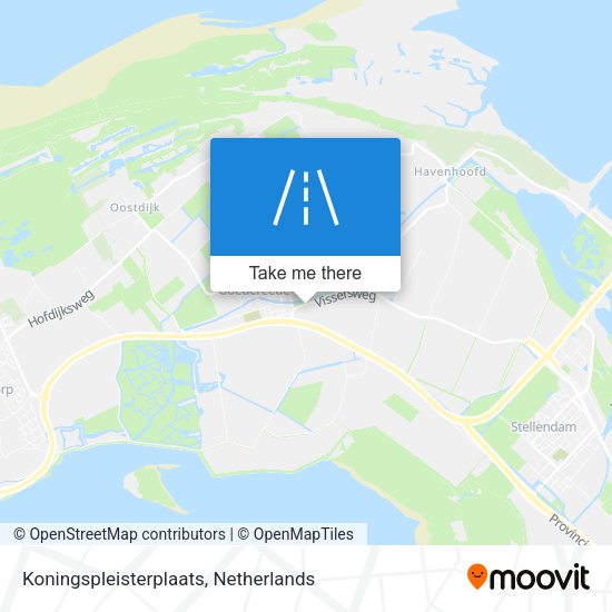 Koningspleisterplaats map